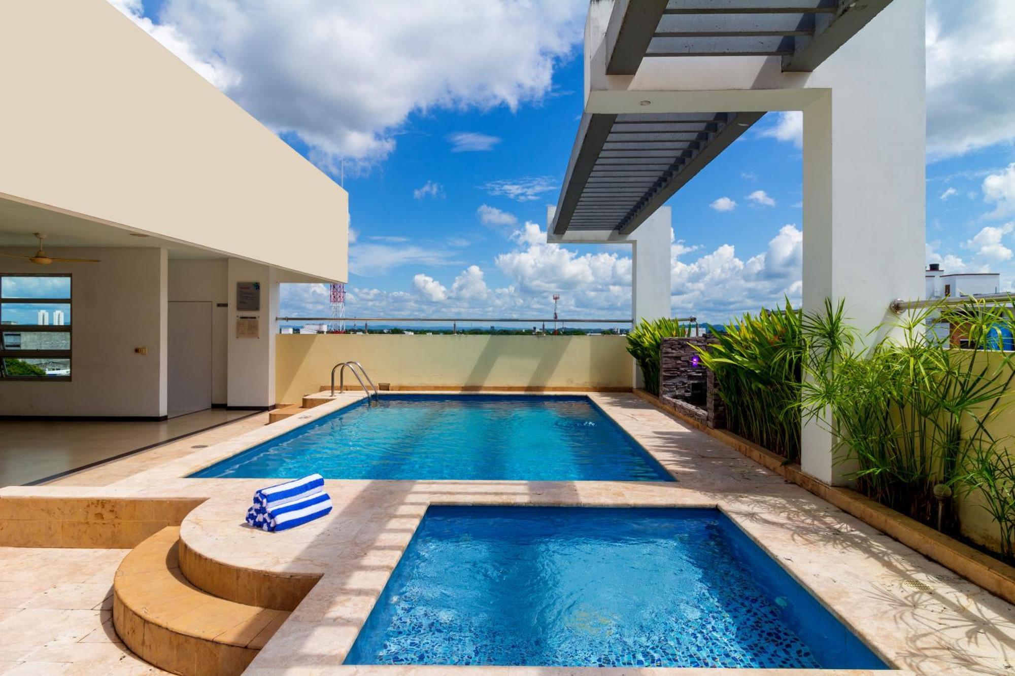 Hotel Baroca Montería エクステリア 写真